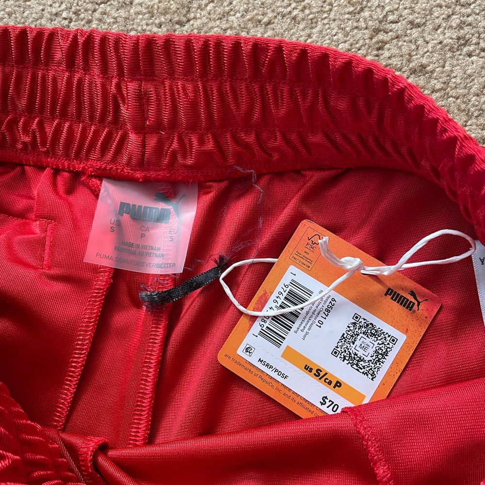 PUMA Basketball x Cheetos Dazzle Shorts “Rickie Orange” (Men’s Size Small) NWT - Picture 9 of 13